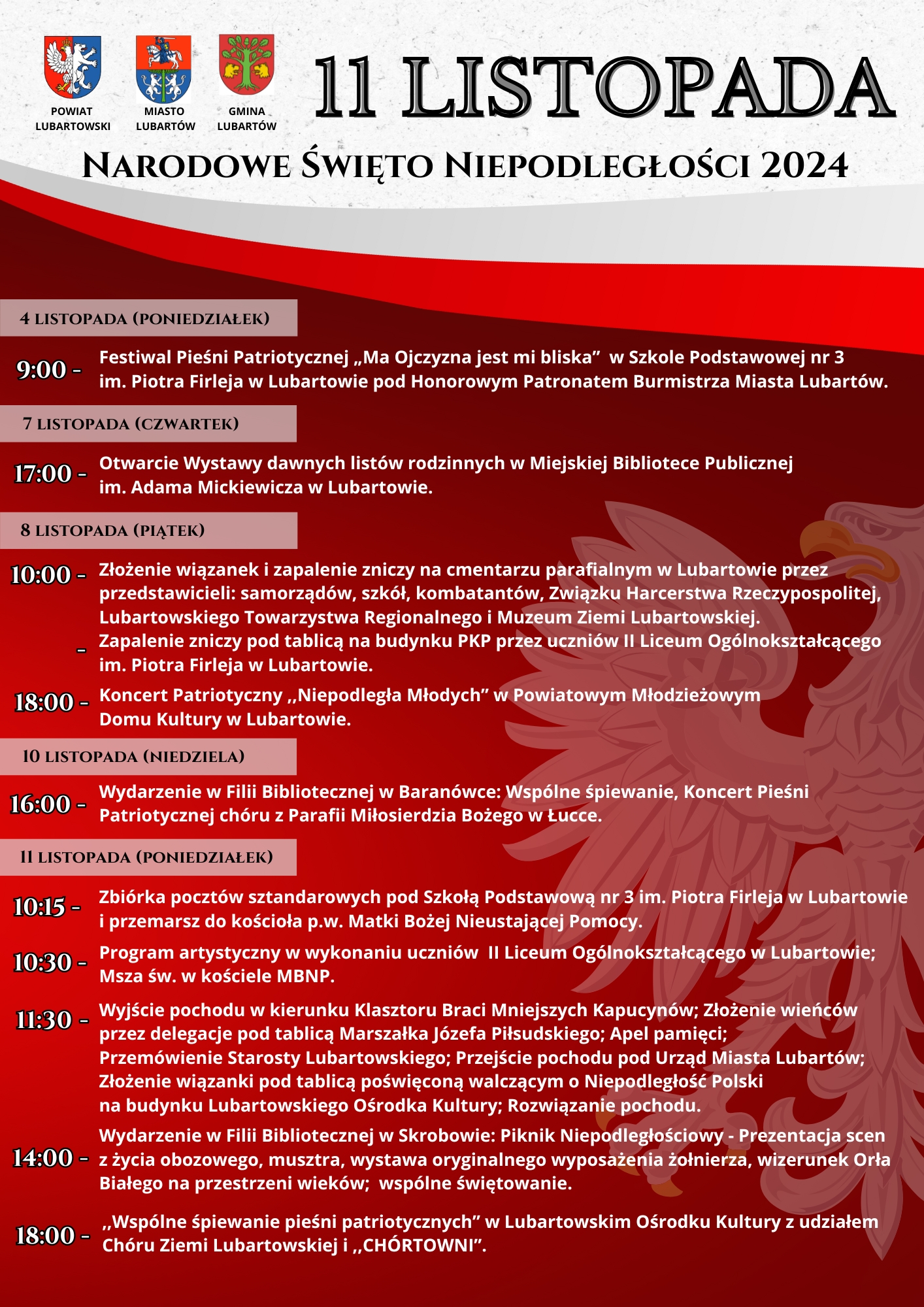 11 listopada plakat