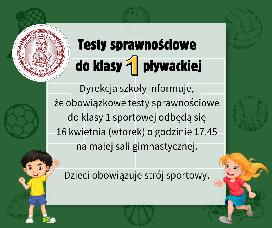 testy sprawnosciowe